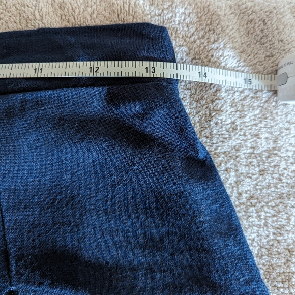 🌻2 for $20 | Linen Blend Vero Moda Mido Skirt with Button Detail & Pleats - Picture 4 of 7